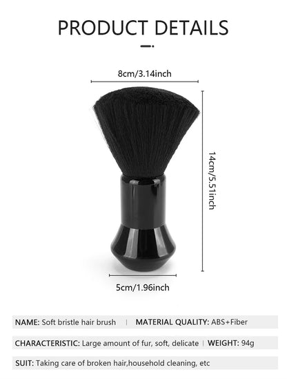 Hairdressing Soft Brush – Salon Cleaning Tool for Haircut, Barber, Home Hairbrush & Makeup Sweeping Brush