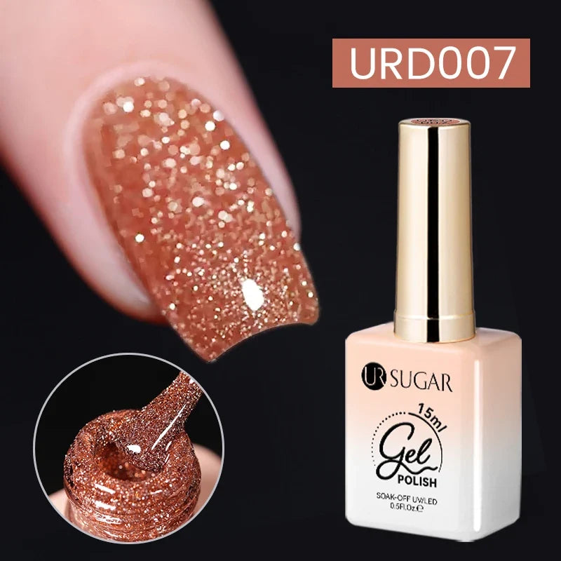 UR SUGAR 15ml Jelly Gel Polish - Milky White Translucent UV Soak Off Nail Art Varnish