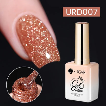 UR SUGAR 15ml Jelly Gel Polish - Milky White Translucent UV Soak Off Nail Art Varnish