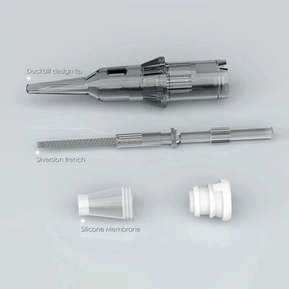 Thunderlord 20PCS Tattoo Needle Cartridges – Round Liner 1R for Permanent Makeup & Universal Tattoo Machines