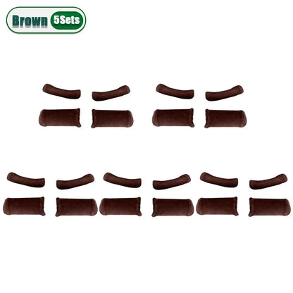 Winter Plush Handlebar Covers - Warm Non-Slip Windproof Grip Gloves for Electric Scooter, Motorcycle & Tricycle