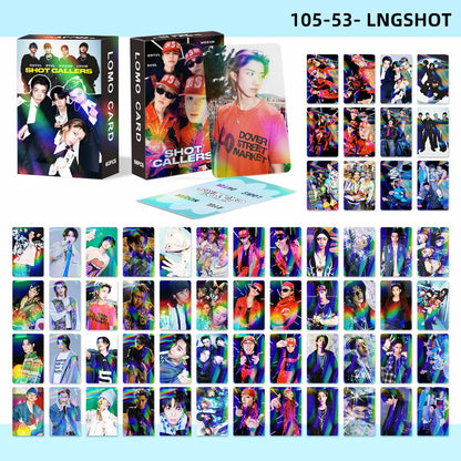 55PCS LNGSHOT Kpop Lomo Cards - Jay Park Album Photocards Stickers & Fan Collection Gift Set