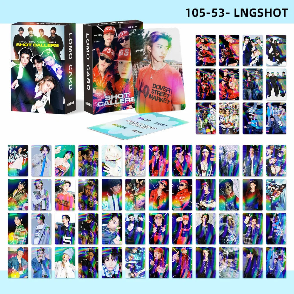 LNGSHOT 4SHOVILLE Jay Park Photo Card Set - 55 K-Pop LOMO Cards & Stickers Fan Collection Gift