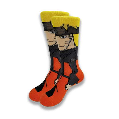 Spring and Autumn Cartoon Movie Character Socks for Men & Women – Funny Fashion High Quality Crew Tube Socks, Unisex Casual Cotton Socks
