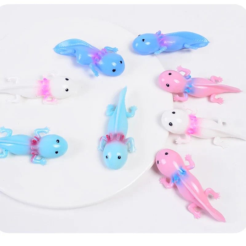 Shooting Fingertip Elastic Salamander Toy - Pullable Stress Relief Party Gift