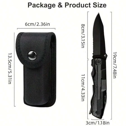 Multi-Functional EDC Pliers Tool - Portable Folding Knife & Screwdriver Set for Outdoor and Home Repairs
