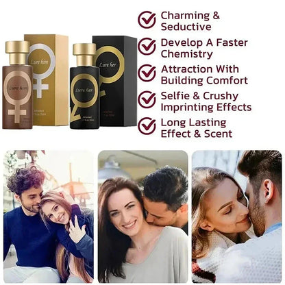 90ML Pheromone Perfume for Men — Seductive Long-Lasting Body Spray to Attract Women, Charming Flirting Fragrance