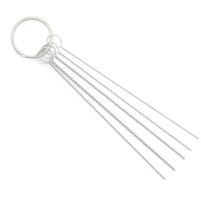 Carburetor Cleaning Tool Kit - Wire Brushes & Needles for Car, Motorcycle, Scooter & ATV Jets