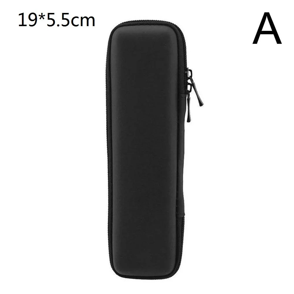 Black EVA Hard Shell Stylus Pen Case - Protective Carrying Storage Holder for Digital Pens, Ballpoint Pens & Stylus Accessories