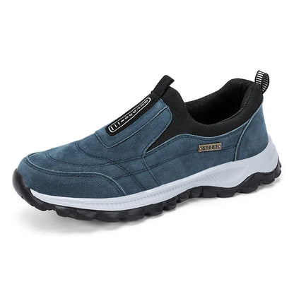 Men’s Non-Slip Hiking Shoes - Wear-Resistant Casual Sports Sneakers for Outdoor Walking and Daily Comfort
