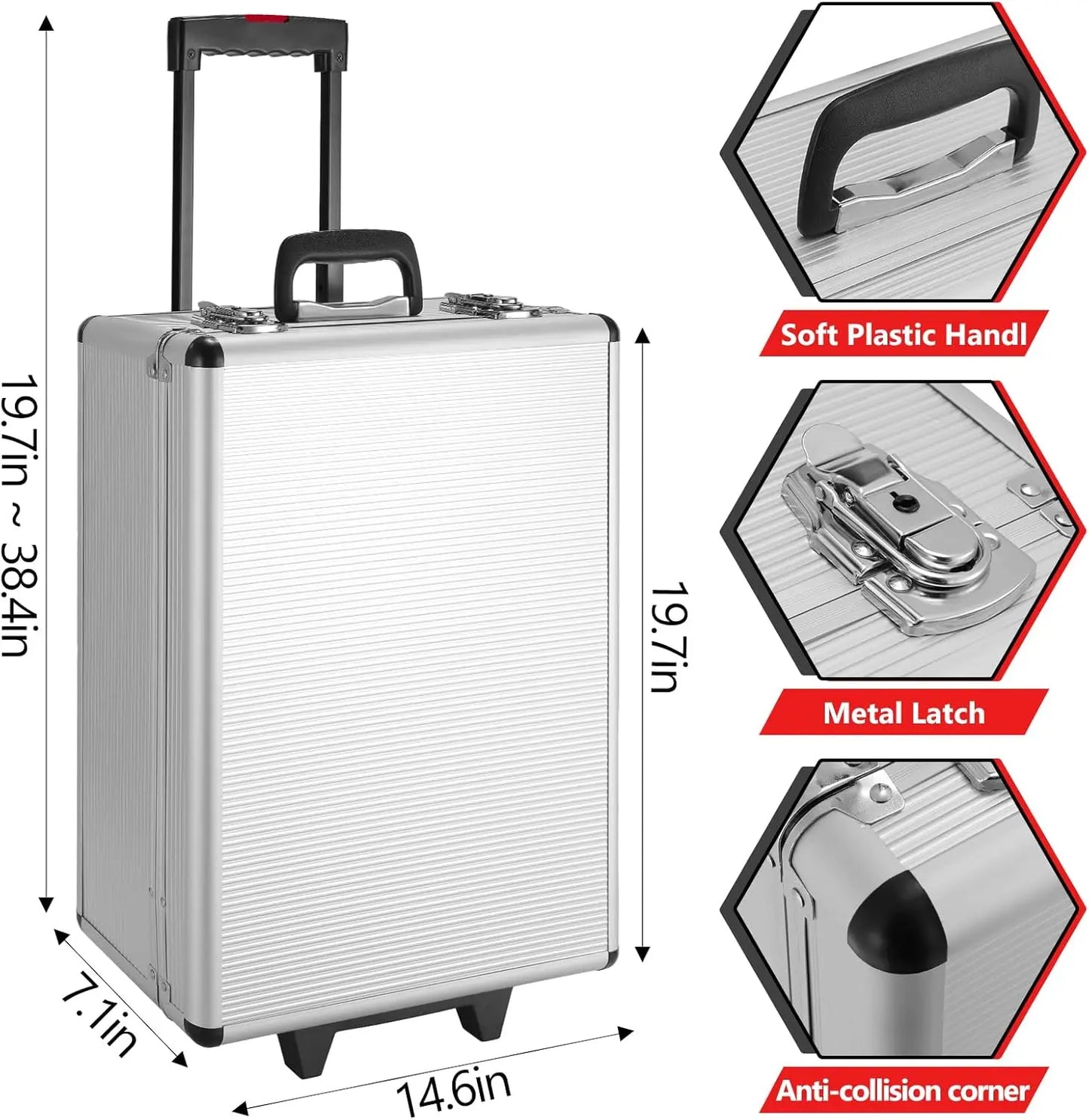 799-Piece Tool Set with Trolley Case - Complete Home Repair & Mechanic Hand Tool Kit