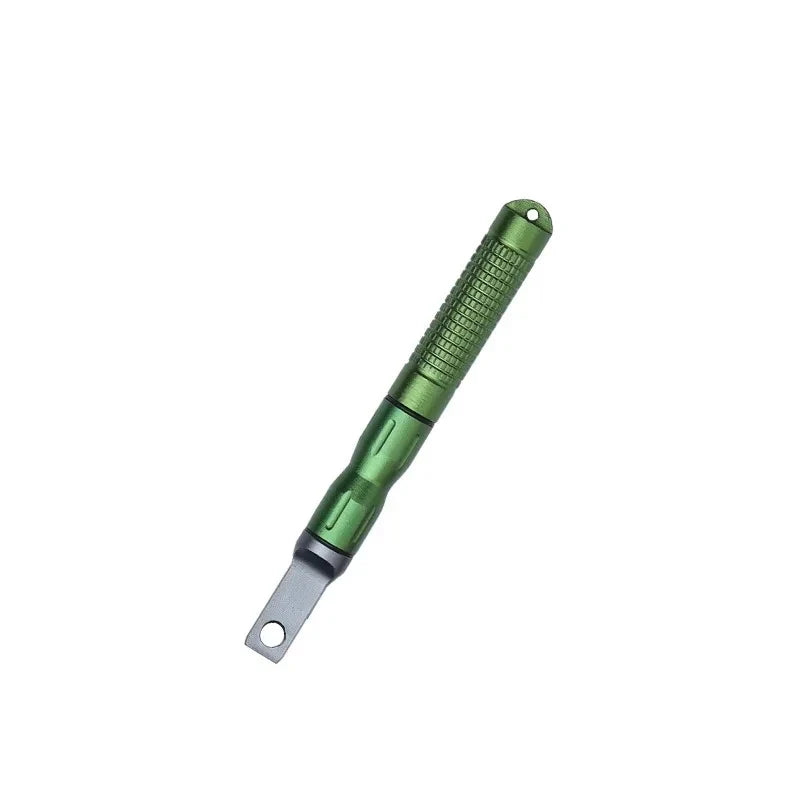 Wilderness Survival Flint Kit - Magnesium Fire Starter Stick with Wooden Handle for Camping Outdoor Emergency Gear