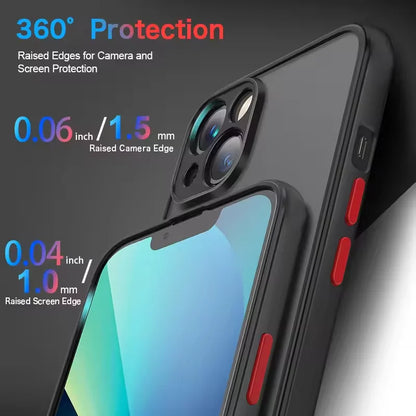 Luxury Armor Matte Magnetic Case - Shockproof MagSafe Wireless Charging Cover for iPhone 17 16 15 14 13 12 11 Pro Max Mini Plus
