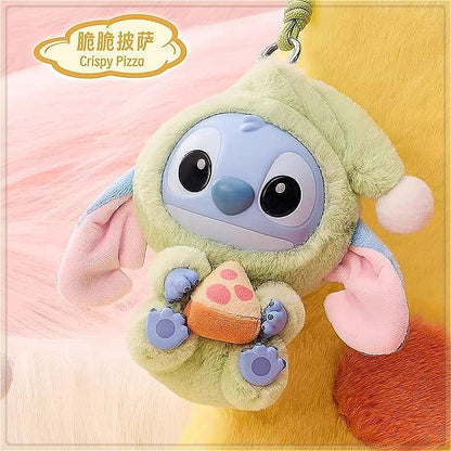 Stitch "Eat Something Before Sleep" Series Vinyl Blind Box – Kawaii Plush Doll Pendant Ornament, Cute Surprise Gift