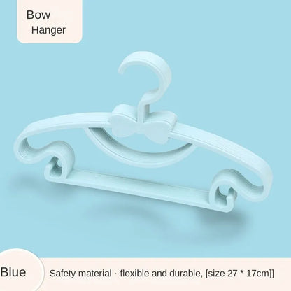 Baby Clothes Hangers – 10PCS Cute Kids Hanger Clips for Closet & Display