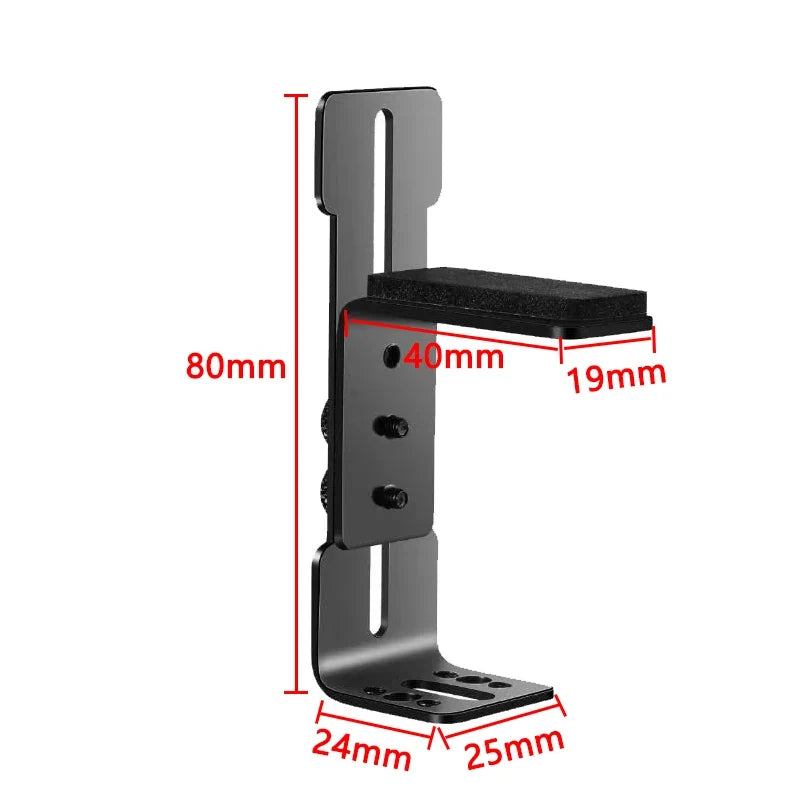 Adjustable GPU Support Bracket - Metal Graphics Card Holder with Fan Support Mount for PC Chassis