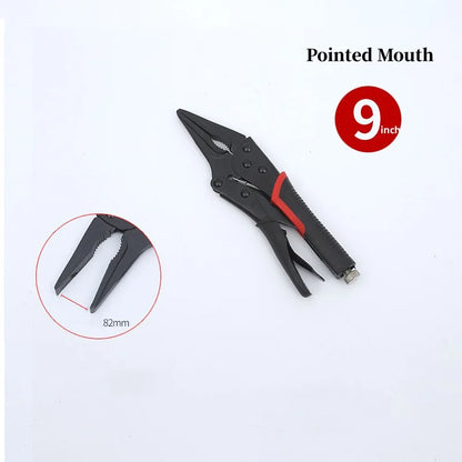 Heavy-Duty Locking Pliers - 7/9/10 Inch Universal Fixed Jaw Clamp Hand Tool