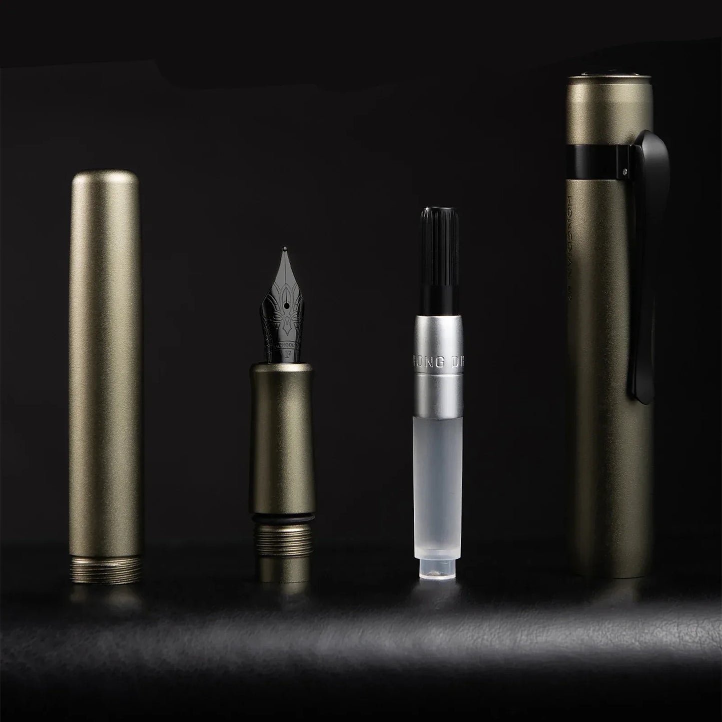 Hongdian M2 Mini Fountain Pen – Black Forest Metaverse Design, EF/F Nib, High-Quality School & Office Writing Stationery, Perfect Gift
