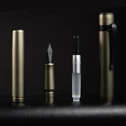 Hongdian M2 Mini Fountain Pen – Black Forest Metaverse Design, EF/F Nib, High-Quality School & Office Writing Stationery, Perfect Gift