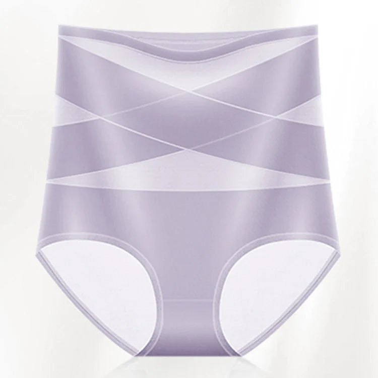 Women's High-Waist Postpartum Silk Pants – Abdominal Lifting & Shaping Girdle