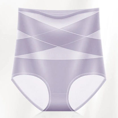 Women's High-Waist Postpartum Silk Pants – Abdominal Lifting & Shaping Girdle