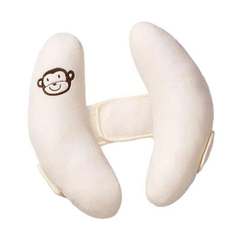 Baby Stroller Neck Support Pillow - Cartoon Banana Car Seat Head Protector for Infants