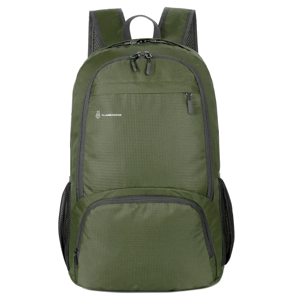Lightweight Foldable Backpack - Waterproof Packable Daypack for Men & Women, Travel, Hiking, Outdoor Cycling & Camping Bag