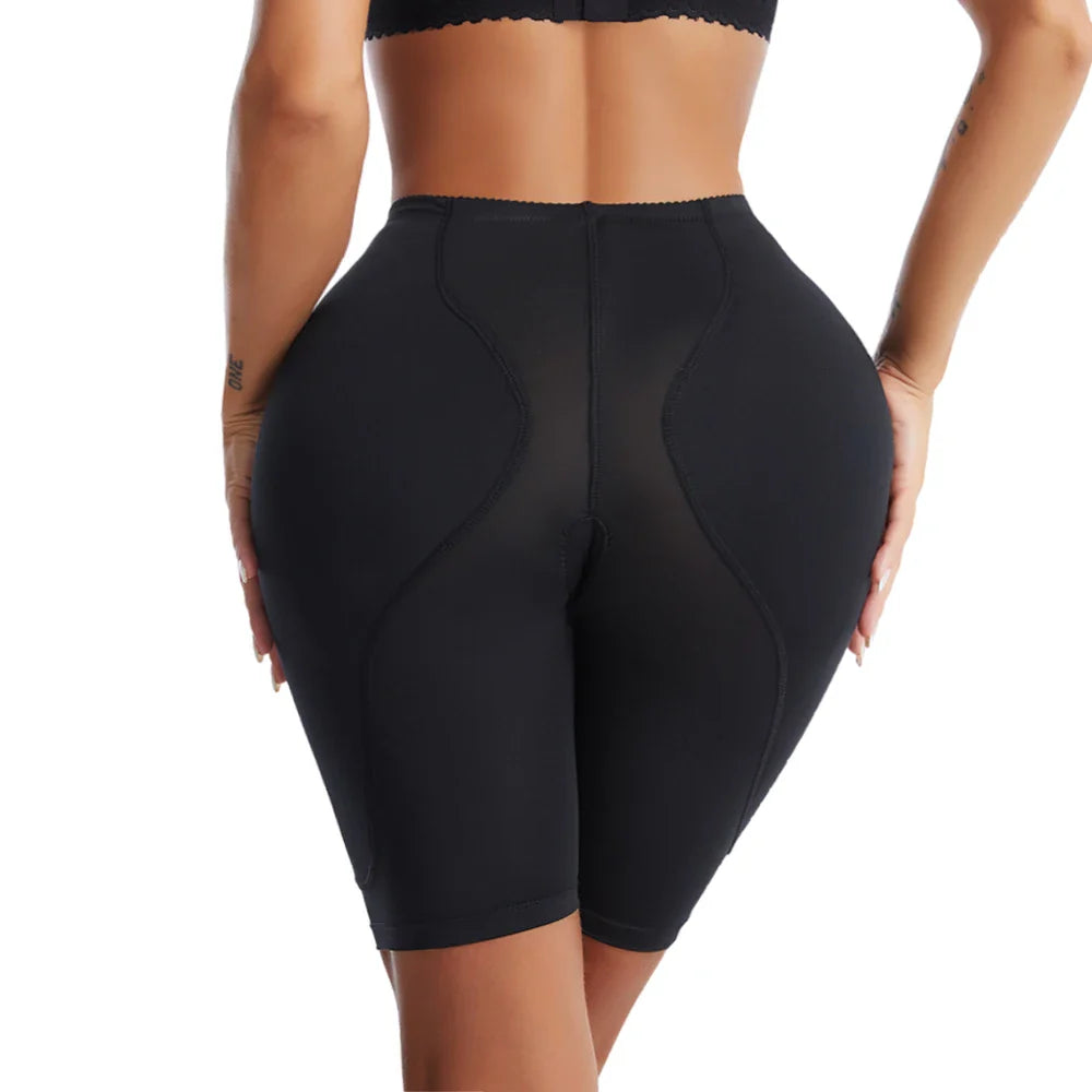 Women’s Butt Lifter Shapewear Panties – Padded Hip Enhancer Body Shaper Push-Up Underwear
