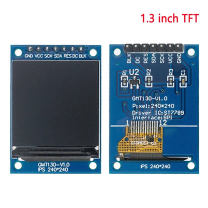 TFT LCD Display Module 0.96-2.8 Inch IPS SPI - ST7735 65K Full Color Screen for Arduino DIY Projects