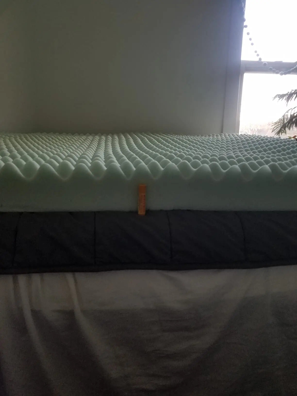 4" Memory Foam Mattress Topper - Outdoor & Indoor Use, Pressure-Relieving Yoga Pad, CertiPUR Certified