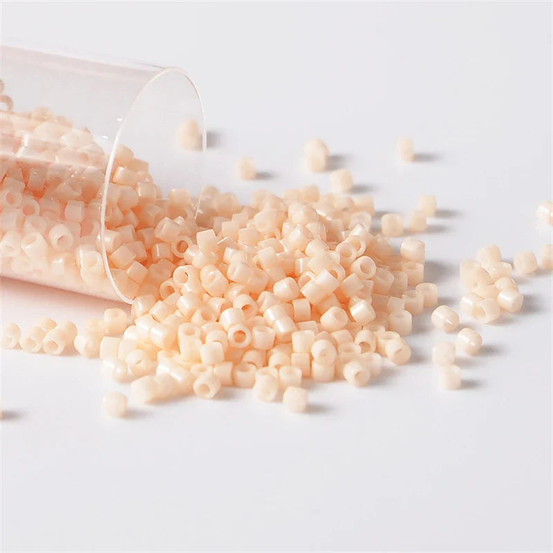 Miyuki Delica Seed Beads - 11/0 Glass Beads for DIY Jewelry, Bracelet Making & Craft Projects