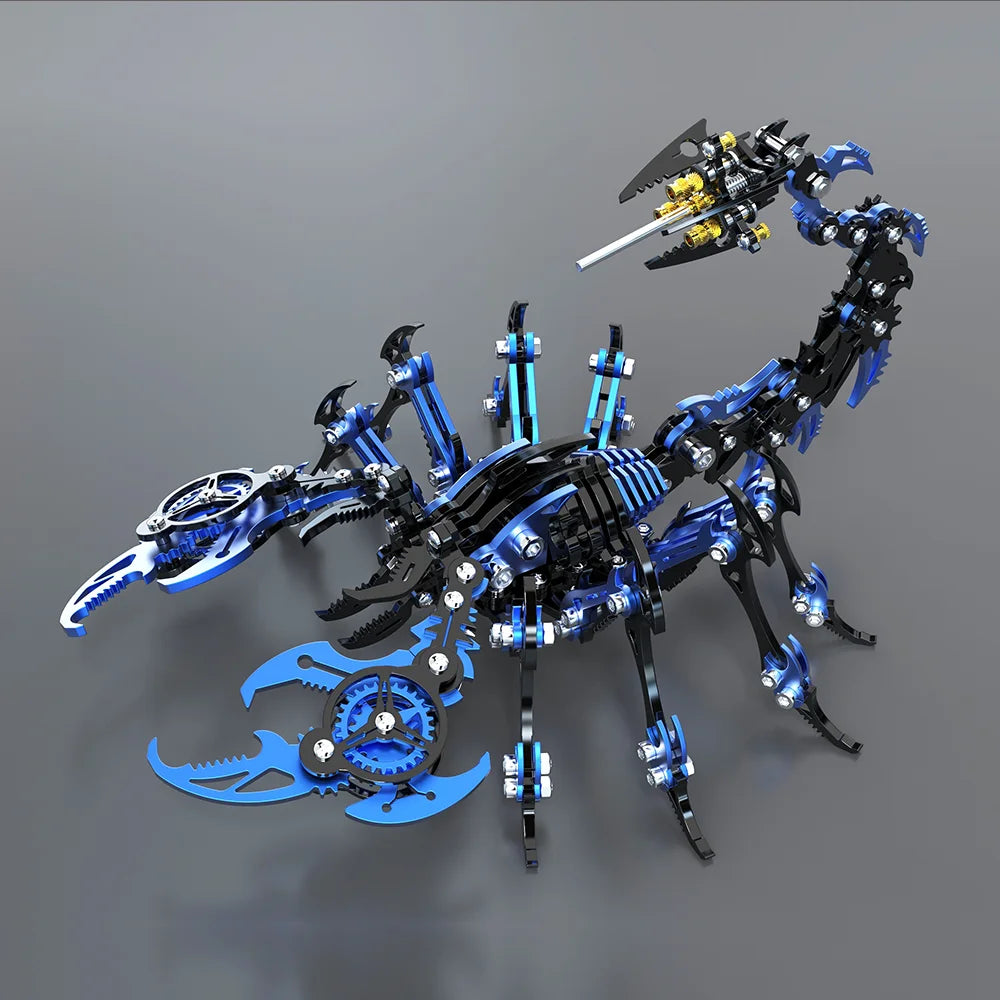 3D Metal Mechanical Insect Puzzle – Anti-Stress Assembly Toy Kit for Kids and Adults