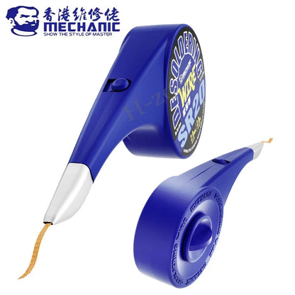MECHANIC SR20 Desoldering Wick - Anti-Scald Solder Removal Wire Strip Tool for Electronic Repair