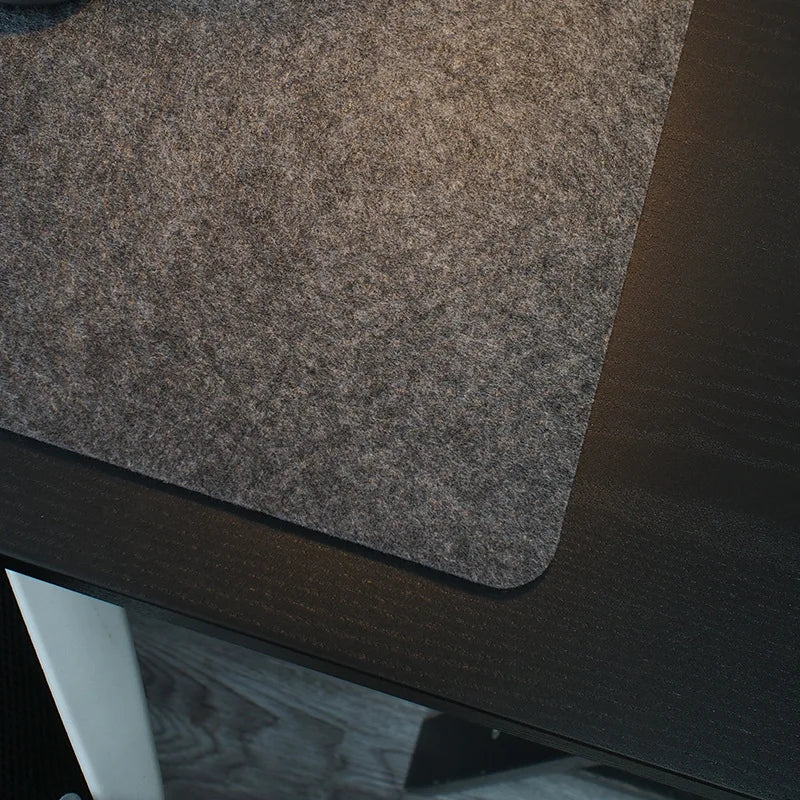 XXL Gaming Mouse Pad: Large Wool Felt Desk Mat for Computer Desk - Non-Slip Keyboard Deskpad Mousepad for Comfortable Gaming