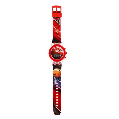 Flash Light Spiderman Kids Watch – Cartoon Hello Kitty & Mickey Design for Boys & Girls, Student Gift with Free Shipping