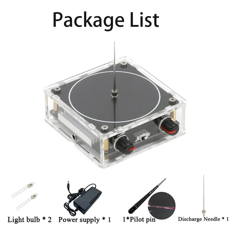 Bluetooth Music Tesla Coil Arc Plasma Speaker | Wireless Transmission Desktop Toy Model SSTC SS02