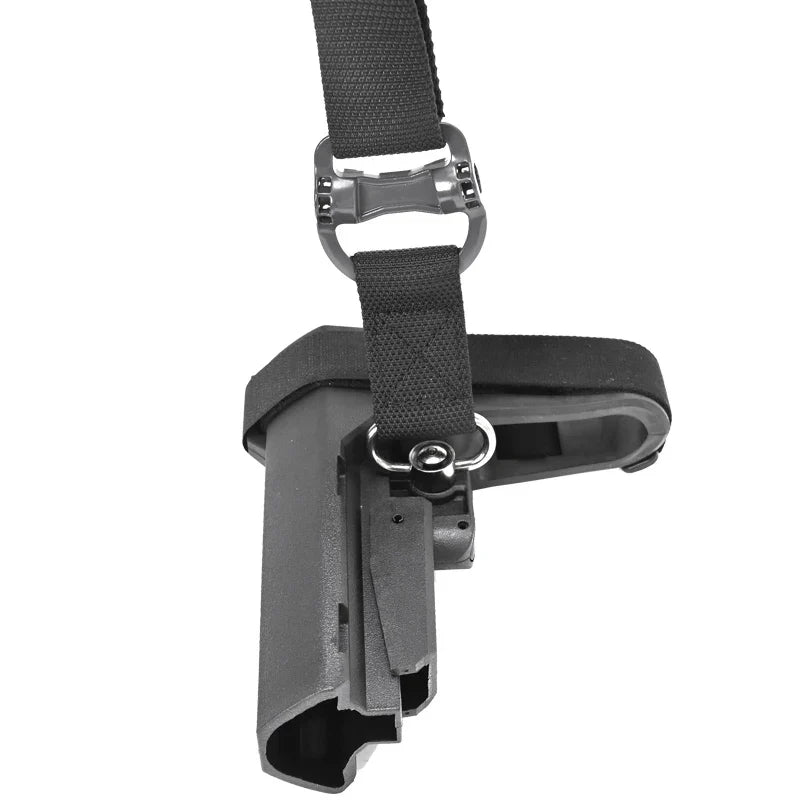 Tactical Adjustable MS4 Rifle Sling — QD Metal Swivel, 2-Point & Single-Point Quick Release for Multi-Mission Use
