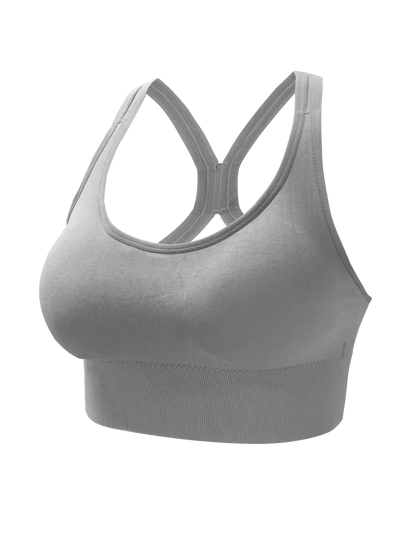 Seamless Sports Yoga Tank Bra - Breathable Push Up Comfort Workout Top for Fitness and Active Wear