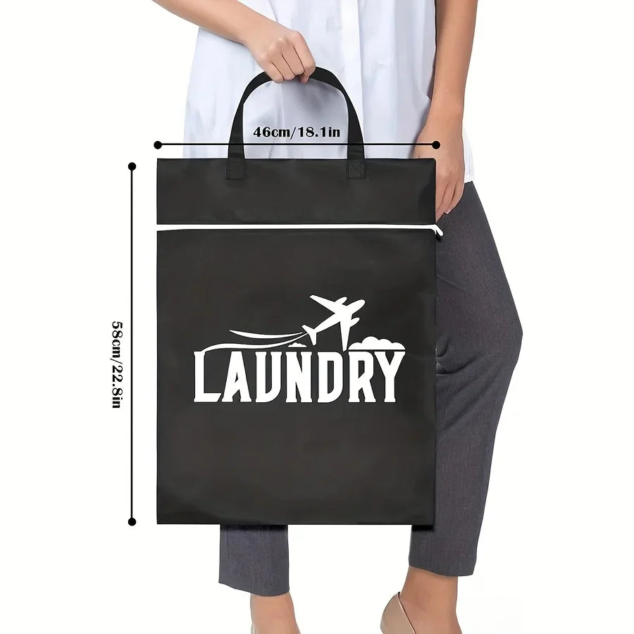 Large Travel Organizer Bag – Durable Clothes & Laundry Storage Pouch with Handles for Swimwear, Gym Gear, and Dirty Clothes
