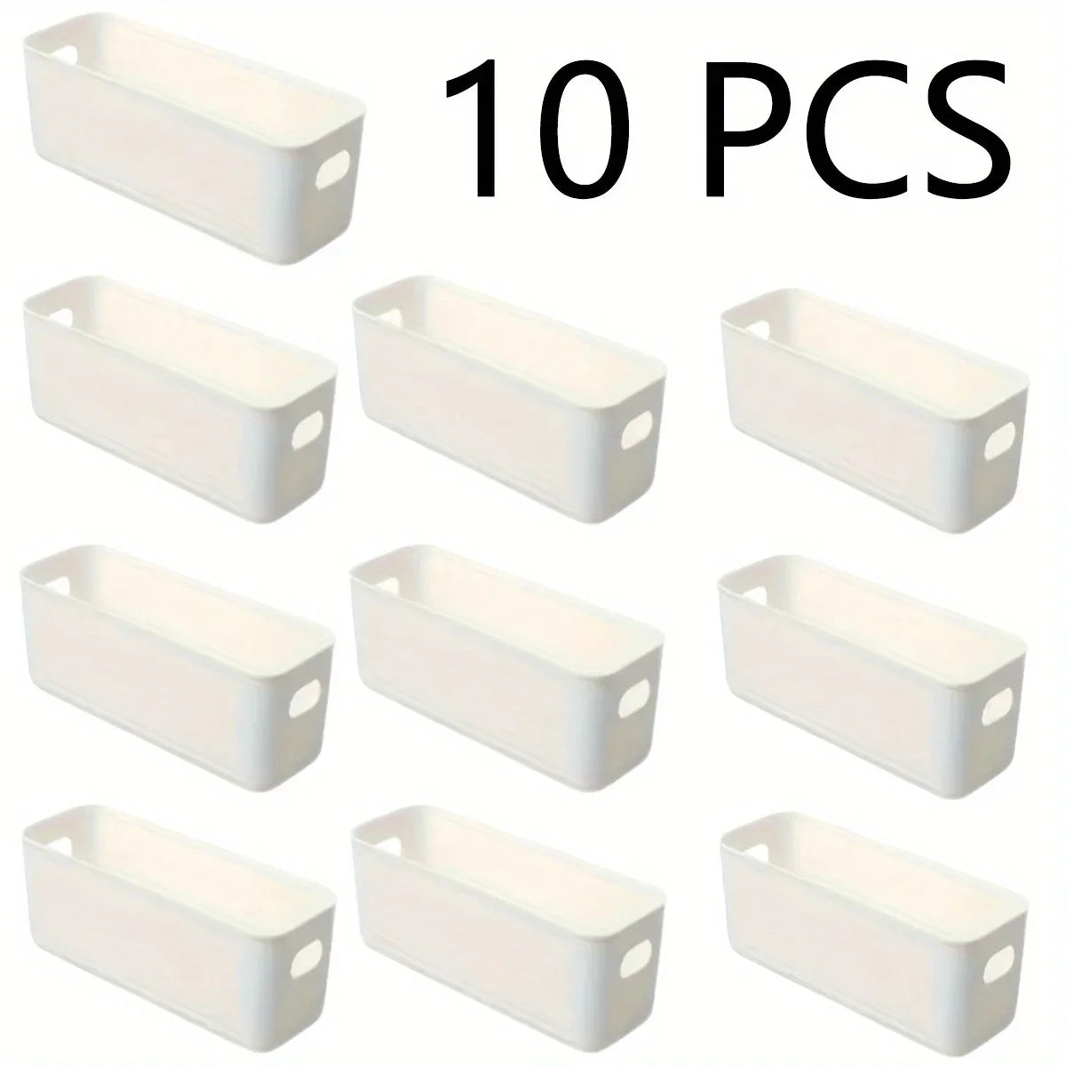 10pcs Desktop Storage Box Set - Large Capacity Organizer for Underwear, Accessories & Household Sundries