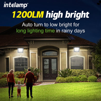 2PCS Solar Outdoor Street Lights — Super Bright IP65 Waterproof for Garden & Patio