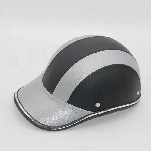 New Baseball Helmet Motorcycle Half Cap - Classic Bike & Scooter Helmet for Men & Women, Anti-UV Safety Hard Hat for Mountain Cycling