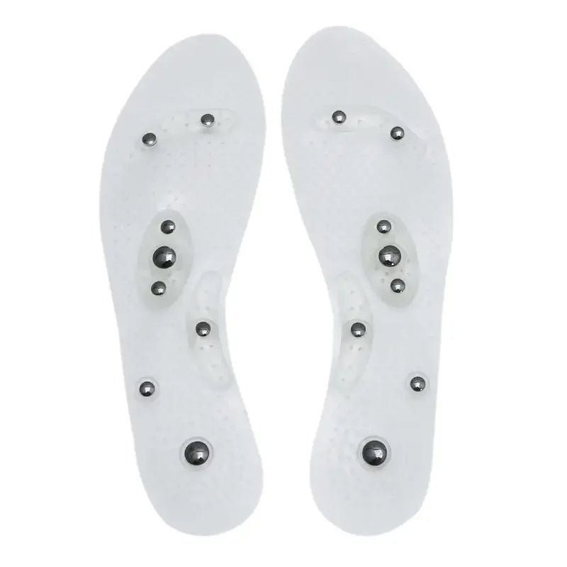 Magnetic Therapy Foot Massage Insoles – Acupressure Point Therapy for Men & Women