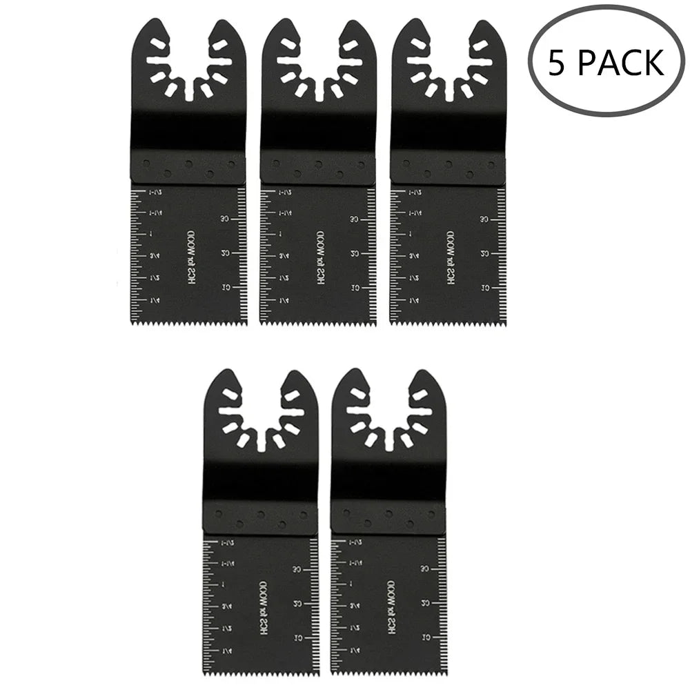 Oscillating Multi-Tool Saw Blades Set (10/60/100Pcs) – Fast Cutting Renovator Blades for Wood, Metal & Plastic Multi-Function Cutter Kit
