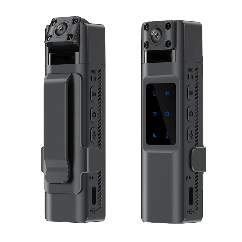 JOZUZE Mini Portable Body Camera – 1080P Wearable Police, Sport, and Business Conference Video Recorder