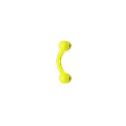 8mm Colorful Plastic Piercing Studs - Soft Lip, Nose & Cartilage Body Jewelry