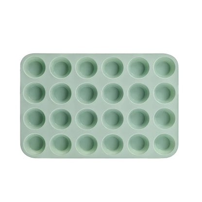 12/24 Hole Silicone Baking Mold - 3D Sphere Chocolate Mold Cupcake Muffin Cake Pan for DIY Dessert Kitchen Tools