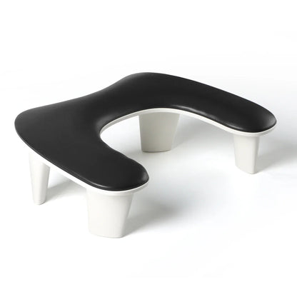 U-Shaped Nail Arm Rest Pillow with Detachable Brackets – Manicure Hand Rest for Nail Salon