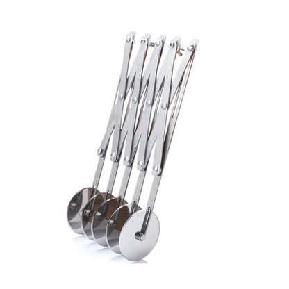 3/5/7 Wheel Cutter Dough Divider - Stainless Steel Dough Knife with Flexible Roller Blade - Pizza and Pastry Peeler - Baking Pan Tool