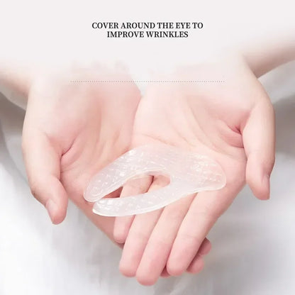 Collagen Eye Mask – Wrinkle Removal, Firming & Moisturizing Patches with Hyaluronic Acid for Smooth Eye Skin